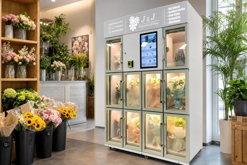 flower vending machine