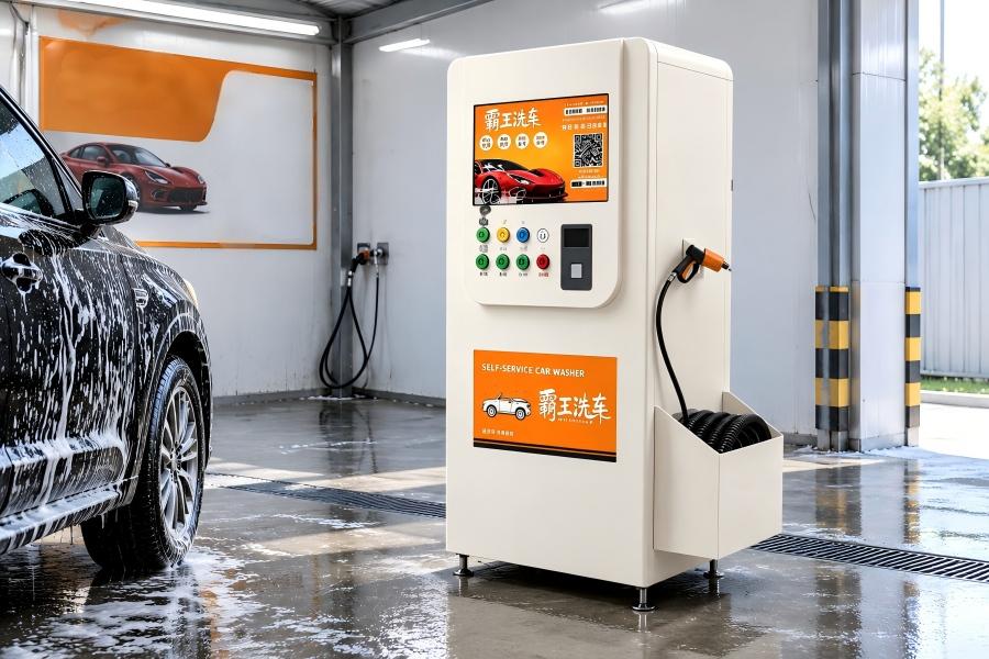 self-service car wash machines